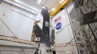 Dream Chaser Spaceplane Environmental Test Campaign at NASA Armstrong Test Facility