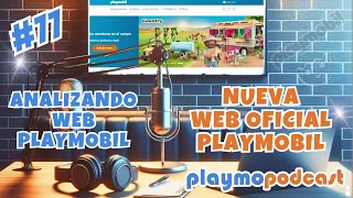 PLAYMOPODCAST 77 🎙️🎧  Analizando la NUEVA WEB oficial de PLAYMOBIL.