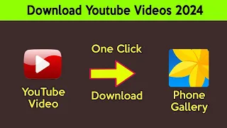 How To Download YouTube Videos On Android or iOS Without App? 2024 || How To Download YouTube Video