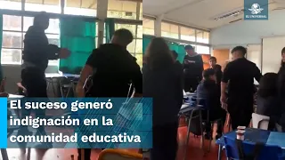 En plena clase, alumno golpea a su profesor en Chile