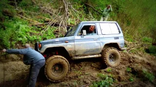 TOYOTA LAND CRUISER na off road Tisovec 2016 v špeciálke S1+Dolinka