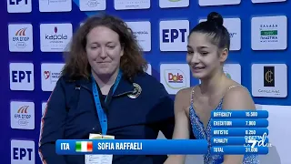 RAFFAELI Sofia  (ITA) -  RGI BALL FINAL  🥈💚 FIG World Cup 2023 PALAIO FALIRO - 31,600