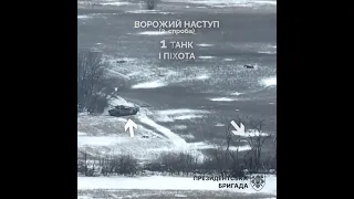 Черговий невдалий штурм росіян на позиції 2 мехбату окремої президентської бригади