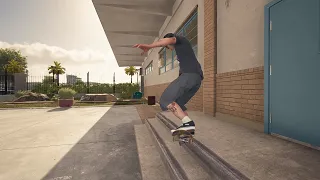 Realistic Session: Skate Sim Gameplay Clips - New Schoolyard DLC Map (PC)