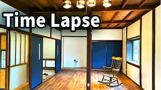 [DIY]Time lapse DIY Renovation Start to Finish | $100 abandoned house in Japan