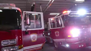 Box!  Baltimore City FD full house run for fire at Jobtown