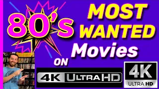 MOST WANTED & UPCOMING 80's Movie Releases on 4K UltraHD Blu Ray Surprise Announcements Reveals Chat