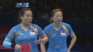 Table Tennis Women's Team Quarter Finals - Singapore v DPR Korea Full Replay - London 2012 Olympics