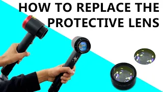 Teach you how to quickly replace the cleaning head protection lens of the laser cleaning machine