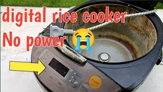 Rice cooker digital type No power Paano Ayusin sa step by step 😍