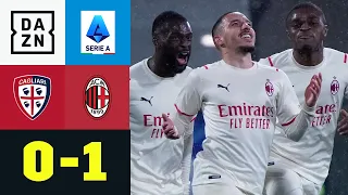 Pavoletti nur an die Latte! Milan wie ein gutes Pferd: Cagliari - AC Mailand 0:1 | Serie A | DAZN