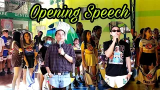 Kap. Ian De Guzman and SK Chairman Jaypee Adato Opening Speech | Brgy. Labas Summer Leagye 2022