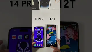iPhone 14 Pro VS Xiaomi 12T - Speed Test!
