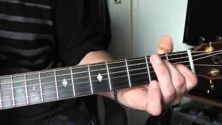 Play 'Speed of Sound' by Chris Bell. Part 2. The chords and tuning explained