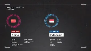 China vs Indonesia | Tiebreaker | osu! World Cup 2020 Semifinals (Losers Bracket)