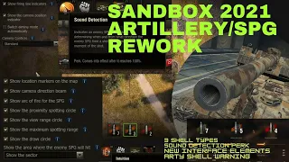 ARTILLERY / SPG REWORK | World of Tanks | SANDBOX 2021 | Changes to SPG