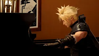 Cloud Playing Aerith's Theme On Piano | Final Fantasy VII Rebirth