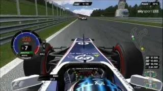 rFactor F1 2011 Spa Francorchamps Onboard BELGIUM RACE Driver Virtual Eder Belone