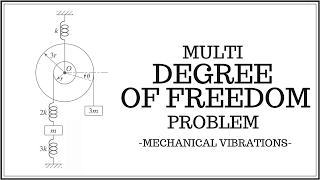 Equations of Motion for the Multi Degree of Freedom (MDOF) Problem Using LaGrange's Equations