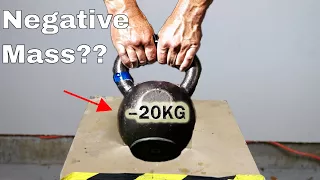 What if You Try To Lift a Negative Mass? Mind-Blowing Physical Impossibility!