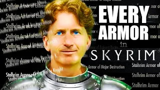 Skyrim, But I Equip Every Armor
