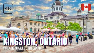 🇨🇦 Kingston, Ontario Canada Walking Tour | City Walks [4K HDR/60fps]