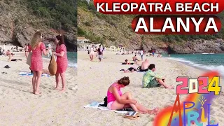 Kleopatra beach alanya 2024 / alanya antalya turkey travel turkey holiday 4k