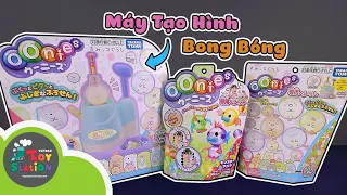 Review chiếc máy thổi bong bóng tạo hình quái vật Oonies ToyStation 761