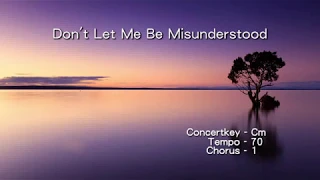 Don't Let Me Be Misunderstood ( Nina Simone V ) - ( C instrument )