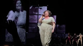 Keala Settle sings “This Is Me” as special guest Hugh Jackman’s World Wide Tour Oct 6 2019 NJ