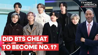 South Korea's BTS Faces Allegations of "Cheating" Music Charts | Firstpost America