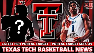 Texas Tech Basketball: Red Raiders Set To Host MASSIVE Portal Target | Potential PG Target (4/23)