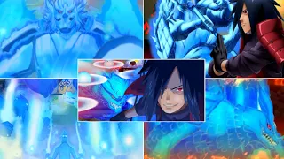 Madara Uchiha All Susano'o Ultimates Showcase - Naruto x Boruto Ninja Voltage