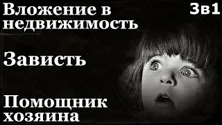 Истории на ночь (3в1): 1.Вложение в недвижимость, 2.Зависть, 3.Помощник хозяина