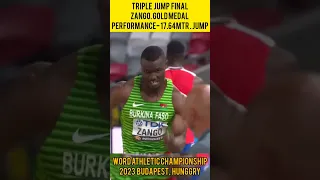 TRIPLE JUMP FINAL| World Athletics Championship 2023 Highlights"#athlete #viral #sport #live #jump