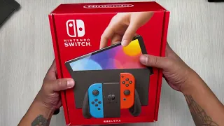 Unboxing NINTENDO SWITCH OLED 2023 en español