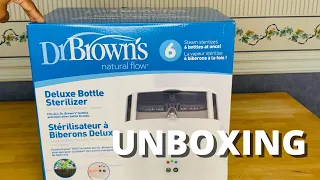 Dr. Brown's Deluxe Bottle Sterilizer | Unboxing Video | HOW TO