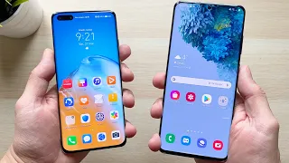 Huawei P40 Pro vs Galaxy S20 Ultra. Enfrentados otra vez!