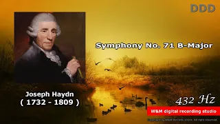 Joseph Haydn - Symphony nr 71 in B Major  - 432 Hz