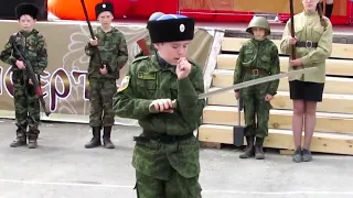 27.05.18г. Выступление ВПК "Доблесть" в День Св.Троицы в Сысерти