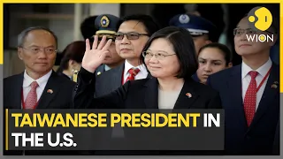 Taiwan president starts sensitive U.S. stopover; China warns against meetings | Latest News