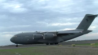 Short feild Take Off RAAF Boeing C17A Globemaster Avalon Airshow