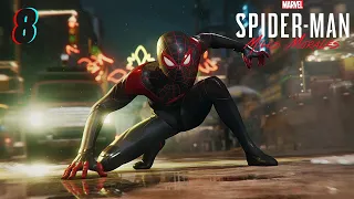 SPIDER-MAN MILES MORALES Walkthrough Gameplay part:8 (ps4)