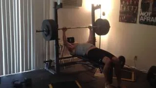 425 lb max Bench Press, 210 lbs body weight.