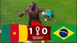 CAMEROON 1-0 BRASIL: VINCENT ABOUBAKAR GIVES VICTORY TO CAMEROON