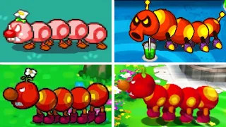 Mario & Luigi Series - Evolution of Wiggler Bosses