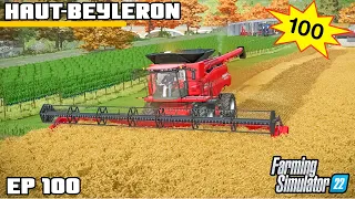 WE'VE HIT 100 EPISODES! | Farming Simulator 22 - Haut-Beyleron | Episode 100