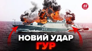 💥 URGENT! RUSSIAN missile ship SERPUKHOV has caught fire. He was out of service for a LONG TIME