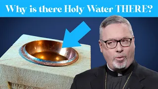 Why is there Holy Water at the door of the church?