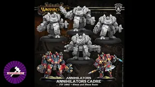 Warmachine Mk4 - Khador Annihilators Cadre Unboxing